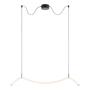 Markslöjd 108873 - Candeeiro pendente LED regulável MELT LED/13W/230V preto