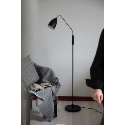 Markslöjd 108886 - Candeeiro de pé LED dimerizável PATRO LED/4,9W/230V IRC 90 preto