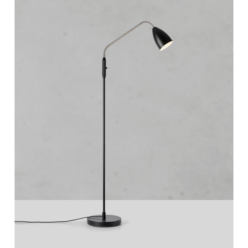 Markslöjd 108886 - Candeeiro de pé LED dimerizável PATRO LED/4,9W/230V IRC 90 preto