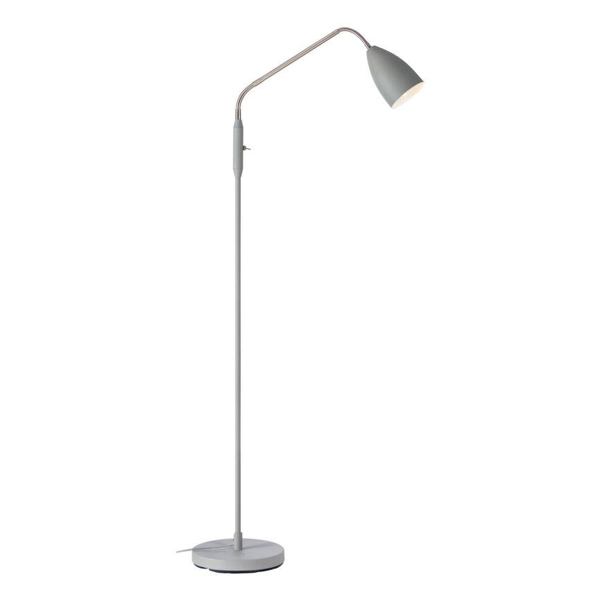 Markslöjd 108888 - Candeeiro de pé LED regulável PATRO, 4,9 W, 230 V, IRC 90, cinzento