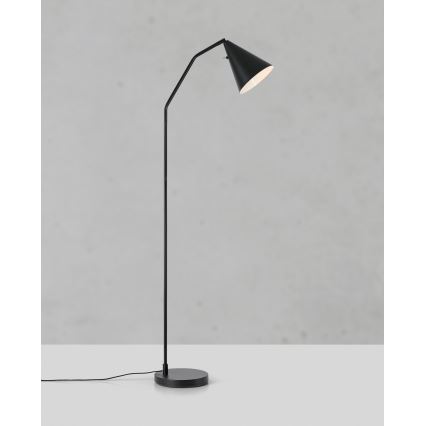 Markslöjd 108889 - Candeeiro de pé LED dimável FUNIL LED/4,9W/230V CRI 90 preto