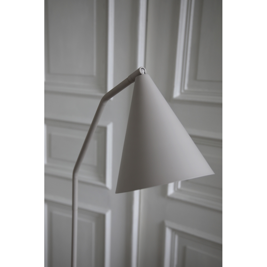 Markslöjd 108890 - Candeeiro de pé dimerizável FUNIL LED/4,9W/230V CRI 90 bege