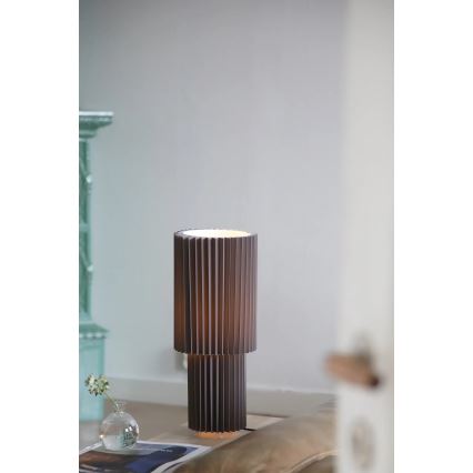 Markslöjd 108898 - Candeeiro de mesa CATIS 1xE27/60W/230V 45 cm cinzento