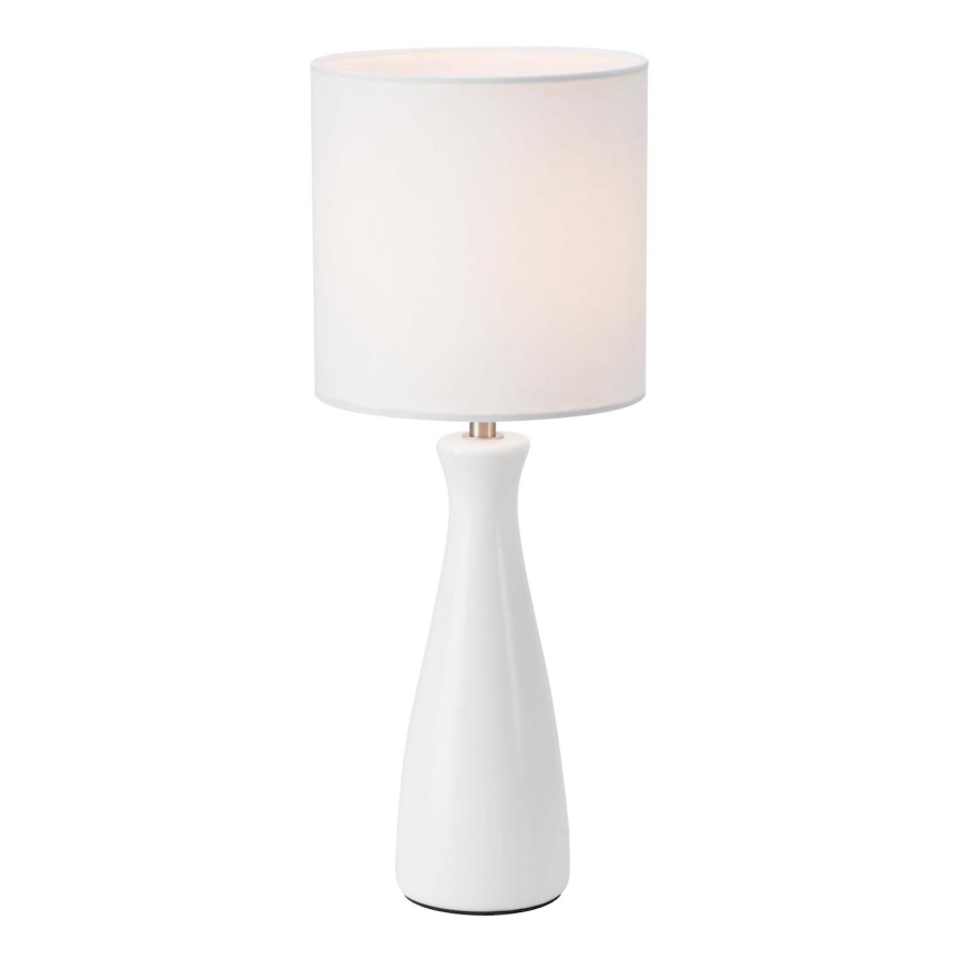 Markslöjd 108904 - Candeeiro de mesa BIRILLO 1xE14/60W/230V branco