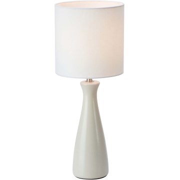 Markslöjd 108906 - Candeeiro de mesa BIRILLO 1xE14/60W/230V creme