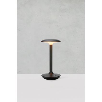 Markslöjd 108918 - Candeeiro de mesa LED para exterior regulável PETIT LED/2W/1800 mAh 2200/2700/3000K IP44 preto