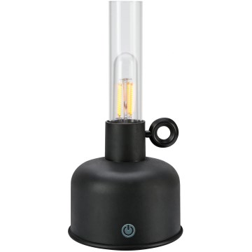 Markslöjd 108919 - Candeeiro de mesa LED para exterior regulável ASTRID LED/2W/1200 mAh IP44 preto