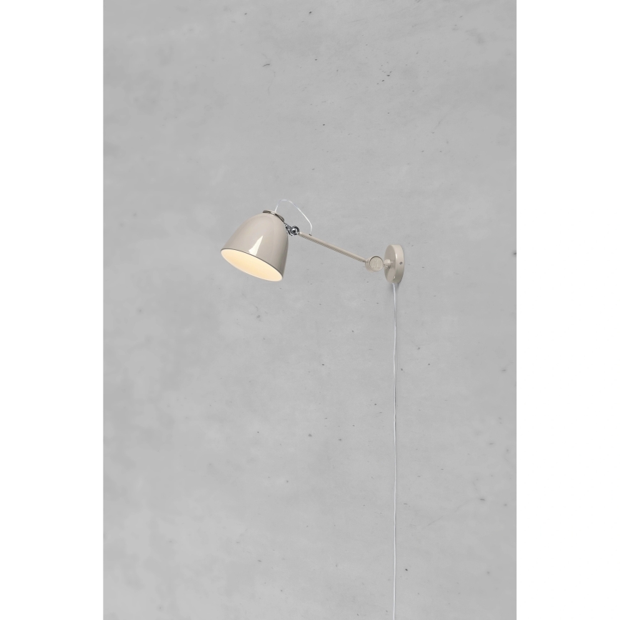 Markslöjd 108964 - Aplique de parede TILT 1xE27/60W/230V cinzento