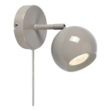 Markslöjd 108983 - Aplique de parede orientável POP 1xGU10/7W/230V cinzento