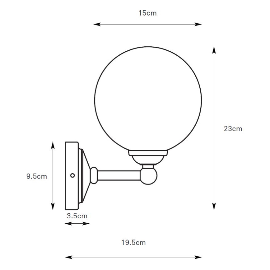 Markslöjd 109022 - Aplique de parede TROPEA 1xG9/20W/230V cromado polido