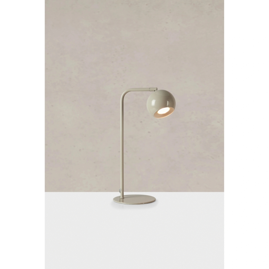 Markslöjd 109032 - Candeeiro de mesa POP 1xGU10/7W/230V cinzento