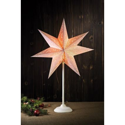 Markslöjd 700119 - Decoração de Natal ARATORP 1xE14/25W/230V branco