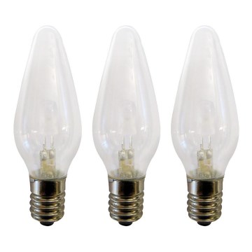 Markslöjd 702324 - CONJUNTO 3x Lâmpadas industriais de Natal RESERVLAMPA E10/3W/34V