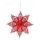 Markslöjd 702561 - Decoração de Natal HALL 1xE14/25W/230V vermelho 70 cm