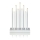 Markslöjd 702588 - Castiçal de natal LED VIIK 9xLED/0,54W/230/3V branco
