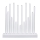 Markslöjd 702639 - Castiçal de Natal LED ROMANS LED/0,9W/3xAA branco