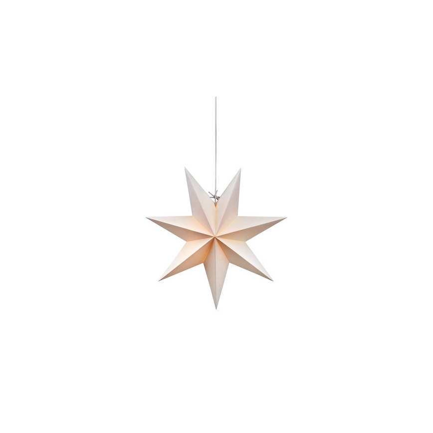 Markslöjd 703120 - Decoração de Natal DUVA 1xE14/25W/230V diâmetro 45 cm branco