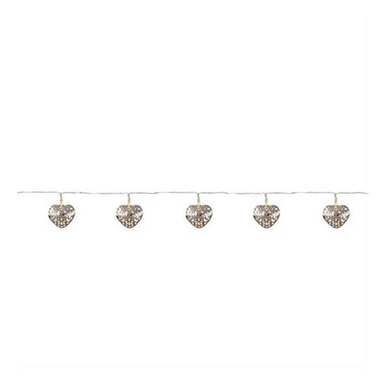 Markslöjd 703174 - Corrente de Natal LED MILLA 10xLED/3xAA 2,1m branco quente