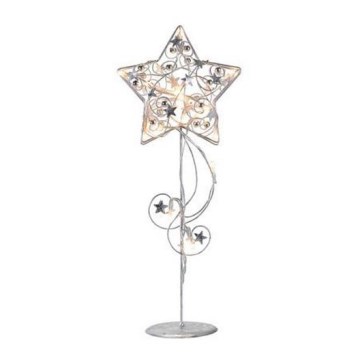 Markslöjd 703323 - Decoração de Natal LED HAGABERG 20xLED/0,5W/230/24V prata