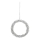 Markslöjd 703442 - Decoração de Natal LED JULLE 30xLED/0,03W/4,5V prata