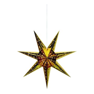 Markslöjd 703614 - Decoração de Natal NANNA 1xE14/25W/230V dourado 75 cm