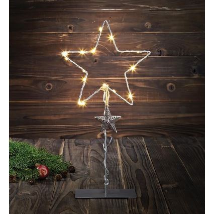 Markslöjd 703805 - Decoração de Natal LED VIKHEM 15xLED/0,45W/4,5V
