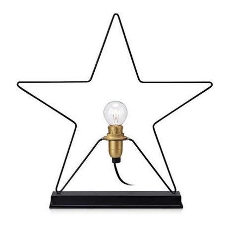 Markslöjd 703935 - Decoração de Natal RAPP 1xE14/25W/230V preto antigo
