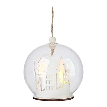 Markslöjd 704324 - Decoração LED de Natal MYREN 1xLED/0,06W/3V aldeia