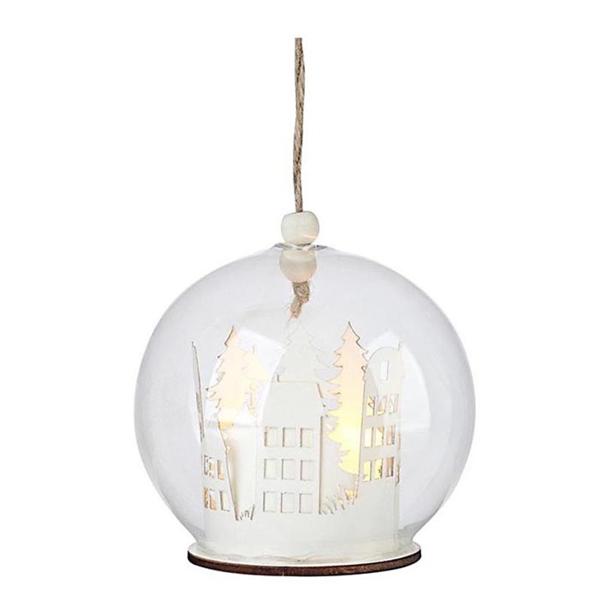 Markslöjd 704324 - Decoração LED de Natal MYREN 1xLED/0,06W/3V aldeia