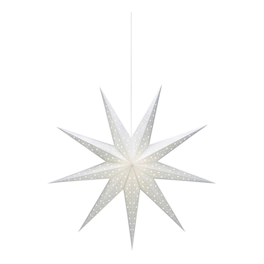 Markslöjd 704418 - Decoração de Natal SOLVALLA 1xE14/25W/230V prata 100 cm