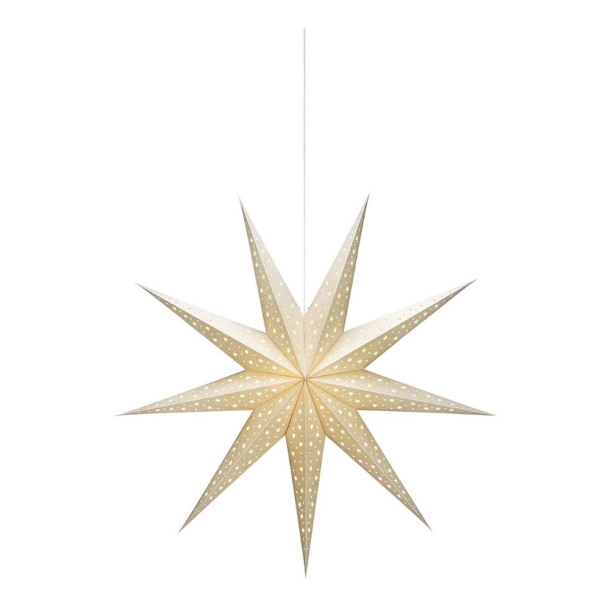 Markslöjd 704421 - Decoração de Natal SOLVALLA 1xE14/25W/230V dourado 100 cm