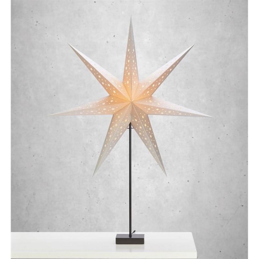 Markslöjd 704453 - Decoração de Natal SOLVALLA 1xE14/25W/230V prata 1m