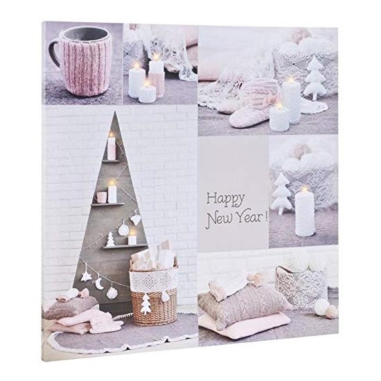 Markslöjd 704497 - Imagem decorativa LED CANVAS 9xLED/0,18W/2xAA