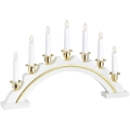 Markslöjd 704768 - Castiçal de Natal LED CELINE LED/1,4W/230V pinho/branco