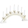 Markslöjd 704768 - Castiçal de Natal LED CELINE LED/1,4W/230V pinho/branco