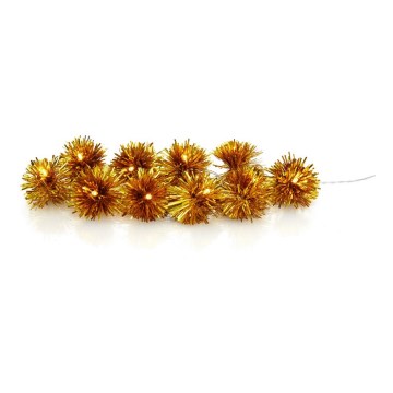 Markslöjd 704775 - Corrente de Natal LED POMPOM 10xLED 2,75m