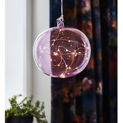 Markslöjd 704863 - Decoração de Natal LED LINA 20xLED/0,6W/4,5V cinzento