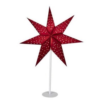 Markslöjd 704907 - Decoração de Natal CLARA 1xE14/25W/230V vermelho