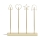 Markslöjd 705254 - Castiçal de natal GINGER 4xE5/0,8W/230/12V bronze