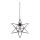 Markslöjd 705299 - Decoração de Natal CONTOUR 1xE27/40W/230V preto