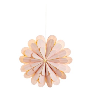Markslöjd 705304 - Decoração de Natal MARIGOLD 1xE14/25W/230V 45 cm rosa