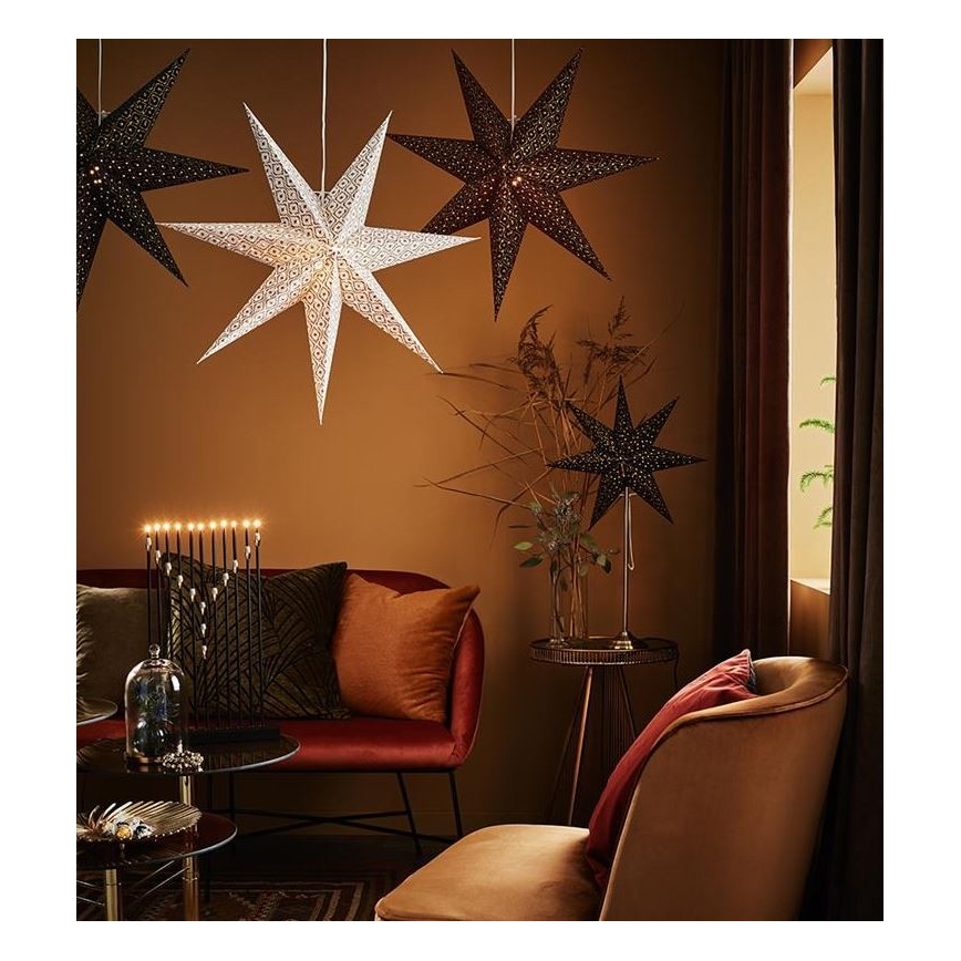 Markslöjd 705315 - Decoração de Natal BAROQUE 1xE14/25W/230V 45 cm