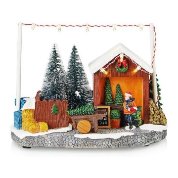 Markslöjd 705408 - Decoração de Natal LED ELTA LED/0,48W/2xAA multicolor