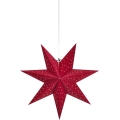 Markslöjd 705608 - Decoração de Natal LED BLINK LED/0,2W/3xAA diâmetro 45 cm vermelha