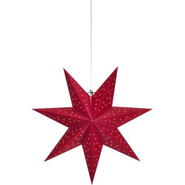 Markslöjd 705608 - Decoração de Natal LED BLINK LED/0,2W/3xAA diâmetro 45 cm vermelha