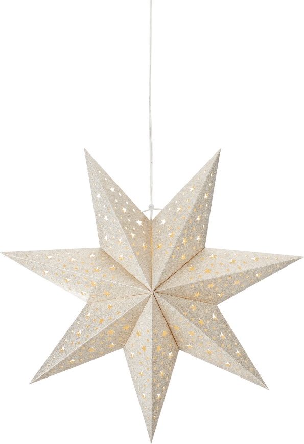 Markslöjd 705610 - Decoração de Natal LED BLANK LED/0,2W/3xAA diâmetro 45 cm dourada