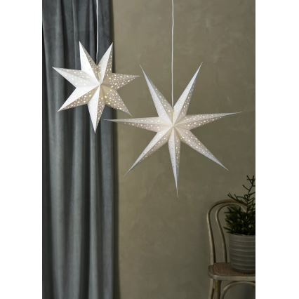 Markslöjd 705612 - Decoração de Natal LED BLANK LED/0,2W/3xAA Ø 45 cm prateada