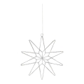 Markslöjd 705750 - Decoração de Natal LED GLEAM LED/0,6W/3xAA prateado
