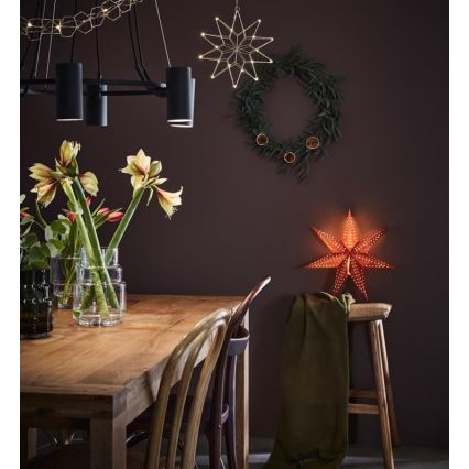 Markslöjd 705758 - Castiçal de Natal BROSA XL 7xE10/3W/230V