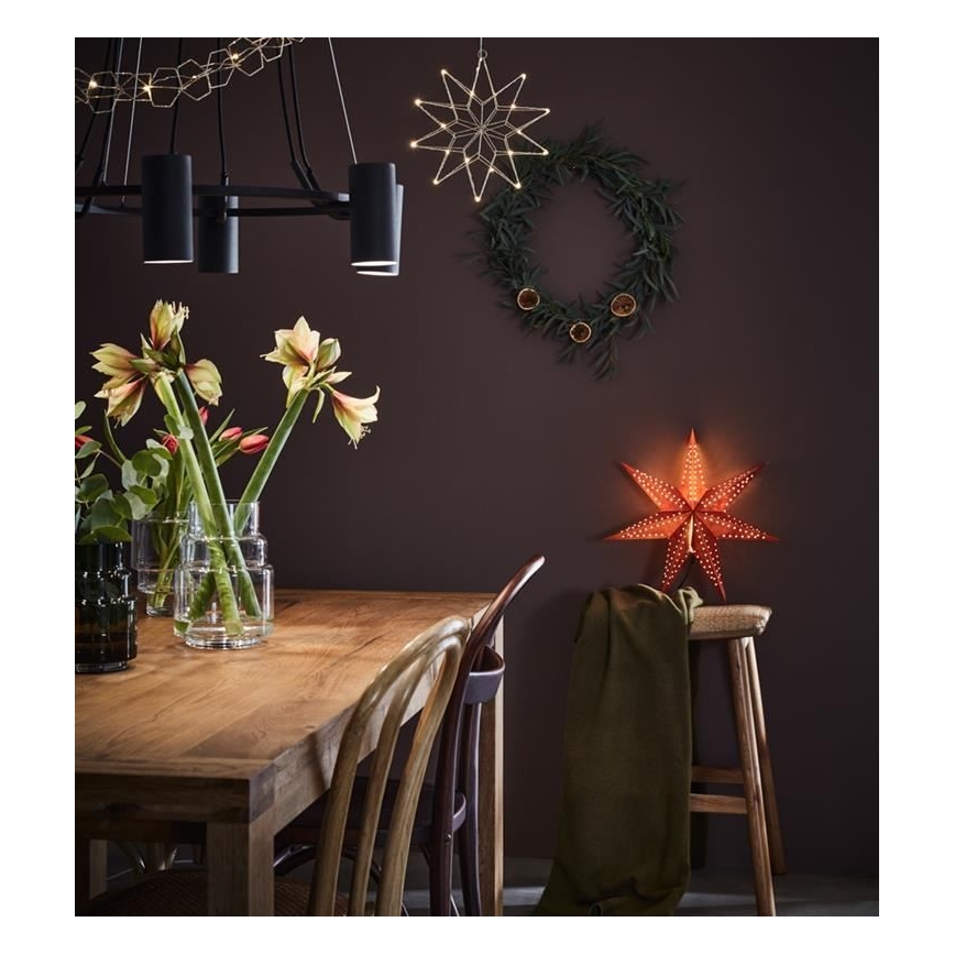 Markslöjd 705758 - Castiçal de Natal BROSA XL 7xE10/3W/230V